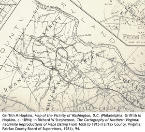 Northwest Fairfax in 1886